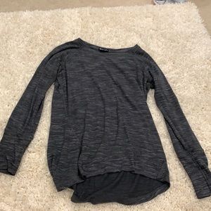 heavy weight gray champion longsleeve